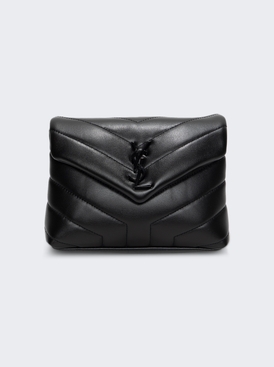Loulou Y-Quilted Crossbody Toy Bag Black