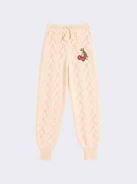 Wool Knit Pants Birch