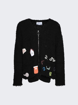 D. Store Cowboy Cardigan Black