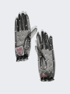 Tulle Signature Gloves Black