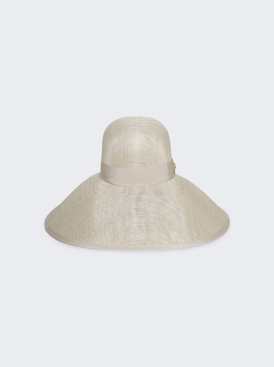 Large Brim Sun Hat Cream