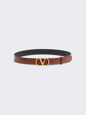 Vlogo Signature Belt Deep Caramel