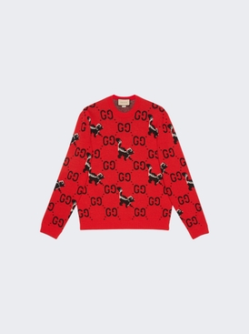 FINE WOOL SWEATER Live Red