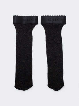 GG Lux Socks Black and Ivory