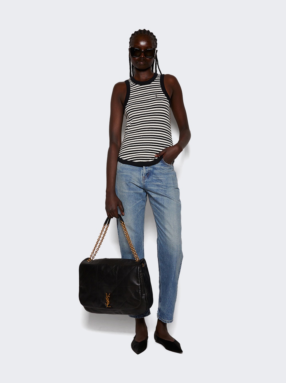 Cassandre Tank Top Black And White | The Webster Cassandre Tank Top Black And White | The Webster