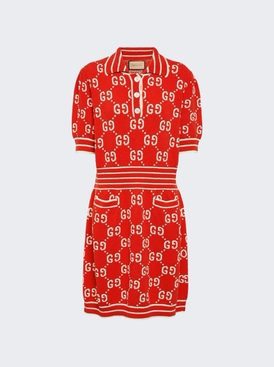 Jacquard Polo Dress