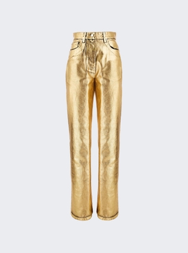 Flared Jeans Gold