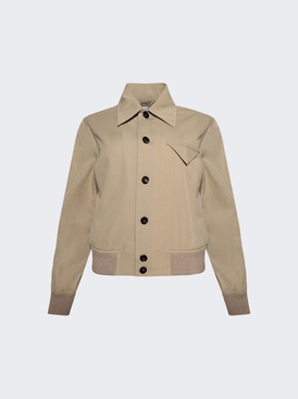 Compact Blouson Jacket Sand
