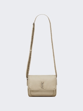 Small Niki Messenger Bag Grey Hay