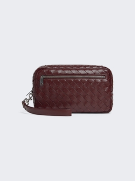Intrecciato Pouch Madder Brown
