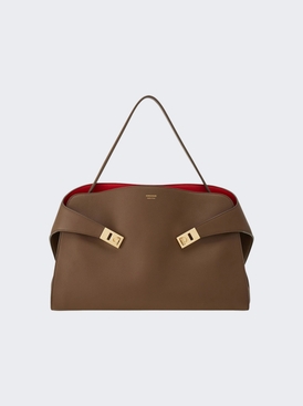 Hug Soft Bicolor Bag Beige And Grey