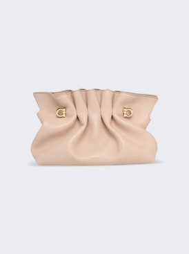 Small Gancio Piercing Shoulder Bag Plaster Pink
