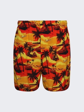 Hawaiian Pyjama Shorts