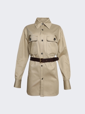 Saharienne Shirt In Cotton Drill