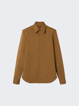 Heavy Cotton Poplin Shirt Biscuit