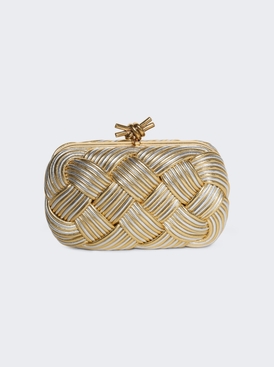 Knot Minaudiere Clutch Gold