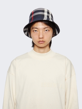 Check Cotton Bucket Hat secondary image