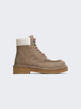 Haddock Ankle Boot Driftwod White