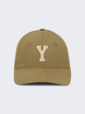 College Y Cap Khaki And Ivory