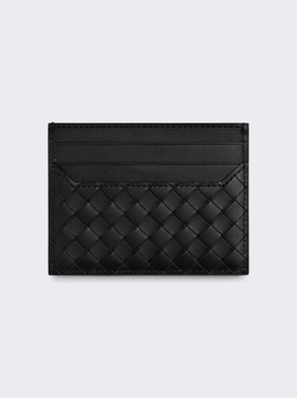 Intrecciato Piccolo Card Case Black