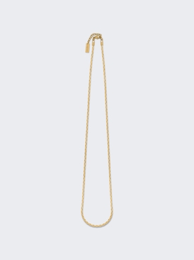 Cobra Chain Necklace Gold