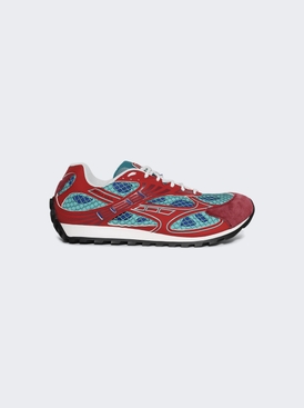 Orbit Sneaker Turquoise And Cherry