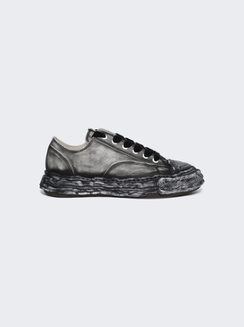 Peterson 23 Low Original Sole Faded Effect Leather Black