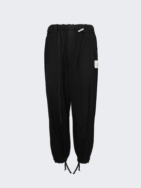 Wide Trousers Black