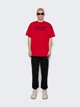 Don’t Trust Anyone Tee Red secondary image