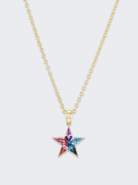 Star Necklace 18 Yellow Gold