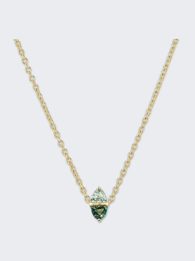 Tilly Necklace Green Sapphire