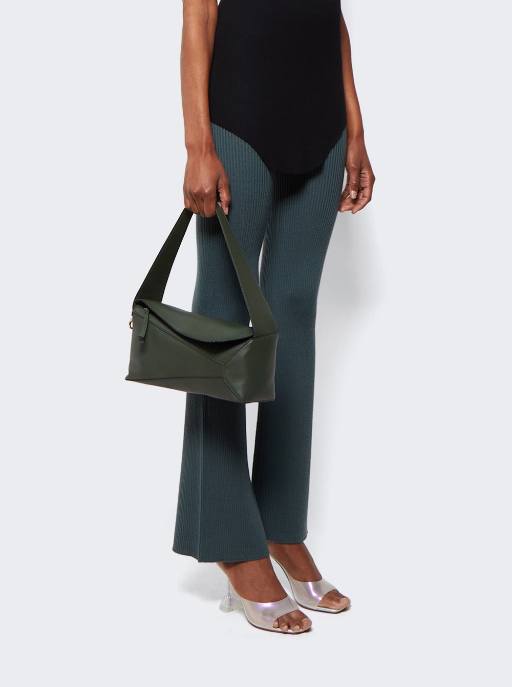 Puzzle Hobo Bag Vintage Khaki | The Webster Puzzle Hobo Bag Vintage Khaki | The Webster