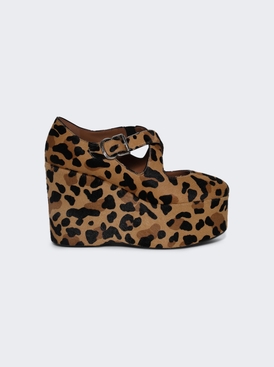 Criss Cross Wedges Brun Sepia