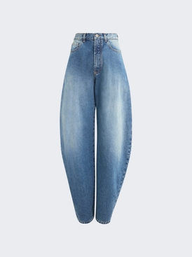 Round Pants Bleu Vintage