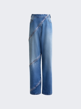 Spiral Pants Blue
