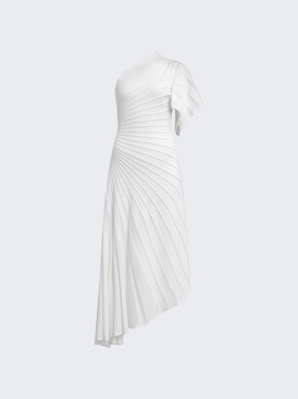 Asymmetrical Ray Dress Blanc Naturel