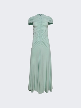 Gathered Dress Menthe Pastel