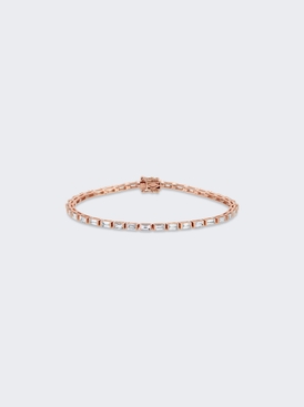 Baguette Bracelet 18k Rose Gold