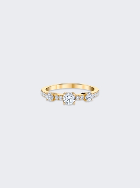 18k Yellow Gold Diamond Collins Ring