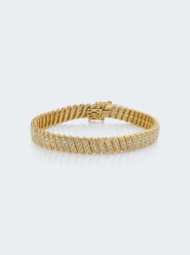 Diamond Zoe Bracelet Yellow Gold