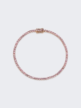 Pink Sapphire Hepburn Bracelet