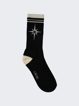 Starburst Sock Black