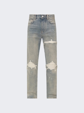 Suede Straight Mx1 Jean Antique Indigo