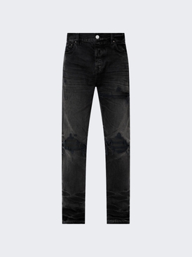 Leather Straight Mx1 Jean Vintage Black