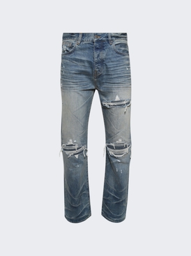 Mx1 Straight Jean Honeycomb Indigo
