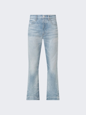 Straight Flare Jean Faded Indigo