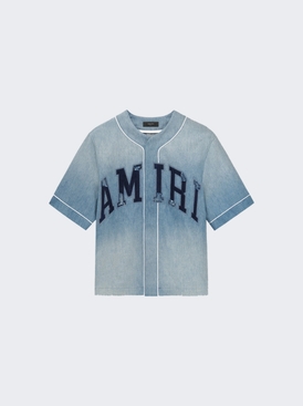 Sunfaded Baseball Shirt Perfect Indigo