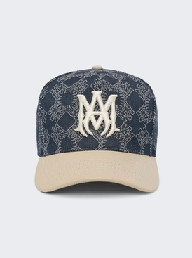 Ma Leather Brim Denim Hat Indigo