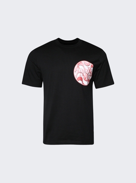 Staggered Wave Tee Black