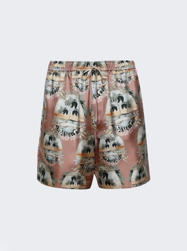 All Over Palm Shorts Cork